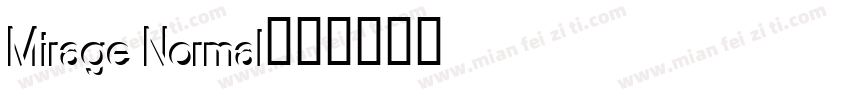 Mirage Normal字体转换